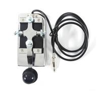 K4 - Llave telégrafo de alta resistencia de 6,5 mm para comunicación de onda corta con contactos de plata pura al 99,95% para baja resistencia (6,5 mm)