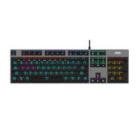 K43 104-key Wired Gaming Mechanical Keyboard Red Switches Full-key Non-rush Gaming Color Light Keyboard for Desktop Laptop
