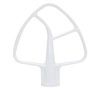 K45B - Batidor plano de repuesto para batidora Kitchen-Aid, batidor de paleta recubierto W10672617 WPW10672617 compatible con Whirlpool KSM45, KSM75, KSM88, KSM90, KSM100, KSM110, KSM120, KSM150