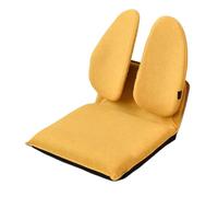 K5d1P9m7 Silla Tipo puf Sofá Perezoso, Asiento de Suelo Tatami con Soporte Lumbar, Respaldo Cama, Silla for Sala Estar(Yellow)