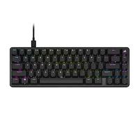Corsair K65 Pro Mini RGB 65% Teclado de Juego con Cable óptico-mecánico - Interruptores lineales OPX - Tapones de Teclas PBT de Doble Salida, Compatible con iCUE - PC, PS5, PS4, Xbox - AZERTY FR -