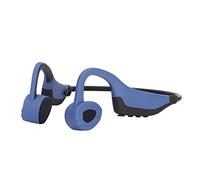 K7 Auriculares Inalámbricos BT, Deportivos, Impermeables, Inalámbricos, BT5.0, Gancho para la Oreja, Diseño sin Orejas, Estéreo, Envolvente, con Memoria de 16 GB para (Azul)