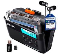 K7 Reproductor Cassette, Conversor a MP3, Tarjeta SD 16 GB