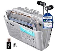 K7 Reproductor Cassette, Conversor a MP3, Tarjeta SD 16 GB