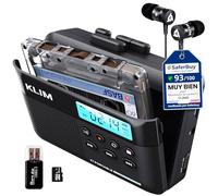 K7 Reproductor Cassette, Conversor a MP3, Tarjeta SD 32 GB