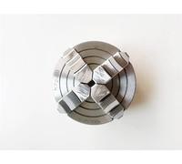 K72-80 4 JAW LATHE CHUCK 80mm Independent 1pcs Key Chuck 3PCS Bolt de montaje Taladrado Fresado
