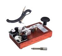 K8 Morse Keyer - Tabla de práctica de onda corta con transmisión manual de sonido y luz, código morse, radio amateur portátil