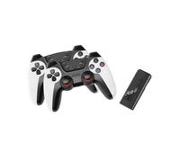 K9 4K Game Stick TV Consola de Videojuegos 32G 10000+Juegos 2.4G Controlador Inalámbrico Reproductor Dual para PS1,GB, Simulador
