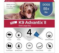 K9 Advantix Ii Blue 4ml 55lb And Over 4pk