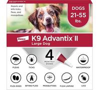 K9 Advantix Ii Red 2.5ml 21 - 55lb 4pk