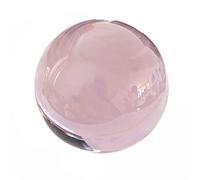 K9 Crystal Ball Soporte de cristal de madera 80mm Mixcolor Art Decor Crystal Prop para accesorios de decoración del hogar-80mm_pink
