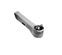 K90MAX RC GPS Drone sin escobillas plegable Quadcopter brazo con Motor pieza de repuesto brazo trasero delantero K90 MAX accesorio(1 RearLeftArm Grey)