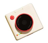 K91 - Cámara de impresión a color con tapa abatible con resolución de 4800 W y pantalla LCD de 2 pulgadas para niños, fotografía creativa e impresión de calcomanías, cámara digital creativa con