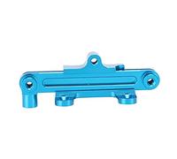 K949-006 Protector de servo de dirección RC de aleación de aluminio, piezas de actualización para el coche de control remoto WL Toys 1/10 K949, mecanizado CNC con ajuste de (Azul K949-006B)