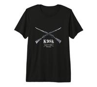 K98k Rifle alemán de artillería Cruzada - Mauser 7,92 x 57 Camiseta Premium