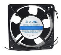 KA1238L2B1E 220-240V 0.10A 120MM 12CM 2Wires AC Cooling Fan