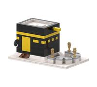 Kaaba Bricks Islamic Toy Building Blocks Set Included Guide of 64 Steps Durable Quality Brain Booster Maze Puzzle Islamic Educational DIY Building Kit