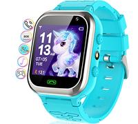 kaacly Reloj Inteligente para Niños, Smartwatch Niños Teléfono con SOS, podómetro, Juegos, Reloj Despertador, música, cámara, Reloj niño de 4 a 12 años Regalo