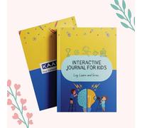 Kaanuka Diario interactivo diario de gratitud para niños con desarrollo semanal de personalidad, actividad lúdica, temas de mentalidad de crecimiento, ideal para regalo de cumpleaños de niños, regalo