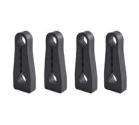 Kaaruisi Amortiguador de sonido para coche, amortiguador de bloqueo de puerta, almohadilla de goma resistente a los golpes