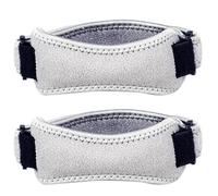 Kaaruisi Rodillera elástica con almohadillas de silicona ajustable para correr, ciclismo, gimnasio, hombres y mujeres, correa de rodilla para rótula