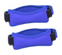 Kaaruisi Rodillera elástica con almohadillas de silicona ajustable para correr, ciclismo, gimnasio, hombres y mujeres, correa de rodilla para rótula