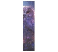 KAAVIYO BúHo MíStico Cielo Nocturno Skateboard Griptape Antideslizante Autoadhesivo Longboard Griptapes Pegatinas de Agarre(9x33in,44x10in 1pcs)