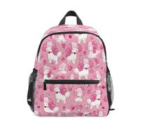 KAAVIYO Dibujos Animados Alegres Ovejas Blancas Mochila para Preescolar Niñas Niños Toddler Kids Estudiante Mochilas para Infantiles 3-8 Años