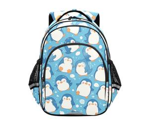 KAAVIYO Dibujos Animados Alegres PingüInos Lindos Mochila Infantil 3-12 Años Bolsa Escolar Mochila para Niños Pequeños
