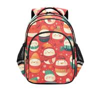 KAAVIYO MuñEcos De Nieve Encantadores Festivos Mochila Infantil 3-12 Años Bolsa Escolar Mochila para Niños Pequeños