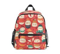KAAVIYO MuñEcos De Nieve Encantadores Festivos Mochila para Preescolar Niñas Niños Toddler Kids Estudiante Mochilas para Infantiles 3-8 Años