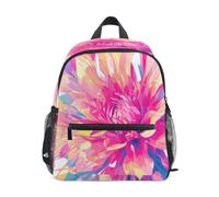 KAAVIYO PéTalos De Flores De Colores ArtíStica Mochila para Preescolar Niñas Niños Toddler Kids Estudiante Mochilas para Infantiles 3-8 Años