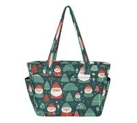 KAAVIYO RepeticióN De La CláUsula De Santa PatróN Bolso de Playa Viaje Mano Para Mujer,Bolso de Hombro para Compras Niñas