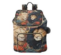 KAAVIYO Rey De Invierno Leones Mochila de Moda para Estudiantes Bolso de Hombro Mochila de Viaje para Jóvenes