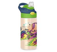 KAAVIYO Scorpion Pliers Art Water Bottle Stainless Steel Insulated Vacuum Flask Leak Proof with Straw Brush Cup 350ML for Boys Girls Kids