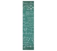 KAAVIYO Verde MatemáTica CientíFica Creativa Skateboard Griptape Antideslizante Autoadhesivo Longboard Griptapes Pegatinas de Agarre(9x33in,44x10in 1pcs)