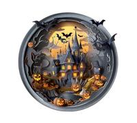 KaayeeWood Puzzle Madera Adultos-300 Piezas Castillo de Halloween-3 Rompecabezas Madera Halloween Decoracion Puzzle Madera de Desafío con Caja Grandes Regalos para los Amantes del Rompecabezas