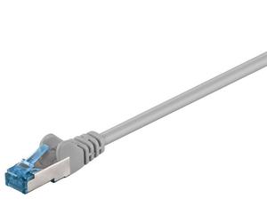 KAB Goobay Cable de conexión CAT 6A, S/FTP (PiMF), gris 3m