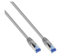 KAB IN Cable de interconexión InLine, S/FTP (PiMf), Cat.6A 500MHz, sin halógenos, cobre, gris, 0,5m