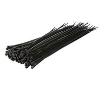 KAB0004B bridas L: 300 mm W: 3,4 mm poliamida negra 100 piezas UL94V-2 LOGILINK