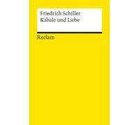 Kabale und Liebe. Ein bürgerliches Trauerspiel. Textausgabe mit Anmerkungen/Worterklärungen und editorischer Notiz: Schiller, Friedrich - Deutsch-Lektüre - 33