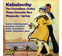 Kabalevski : uvres orchestrales - Concerto pour piano n° 1. Sheludiakov, Mnatsakanov.
