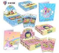 KABAO Anime Bob Esponja SquarePants Patrick Star colección de tarjetas tarjetas coleccionables dibujos animados divertidos tarjetas de colección juguete para regalo de niños 1Box(110Pcs Cards)V1