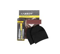 Kabber Tacones Adhesivos para Hombres, Kit de Reparación de Zapatos Clásicos, Reemplazos de Tacón para Zapatos de Hombre, 1 Par de Tacones Adhesivos Antideslizantes, Hecho en Europa