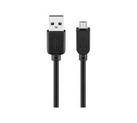 Goobay Cable USB 2.0 a Micro USB Macho/Macho 1.8m Negro