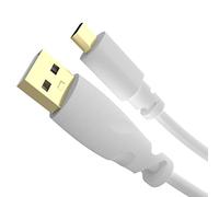 KabelDirekt - 1m Cable Micro-USB (USB 2.0, Conector USB-A al Conector Micro-B, Sincronización y Carga, blanco)