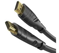 KabelDirekt - 2m Cable HDMI 4K (High Speed HDMI con Ethernet, 4K Ultra HD, 3D, Full HD 1080p, HDR, ARC, PS5, Xbox, HDTV) Negro