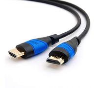 KabelDirekt - 5m Cable HDMI 4K (High Speed HDMI con Ethernet, 4K Ultra HD, 3D, Full HD 1080p, HDR, ARC, PS5, Xbox, HDTV) - Flex Series