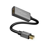 KabelDirekt - Adaptador/Convertidor Mini DisplayPort (Mini DP) a HDMI (resolución máxima, 4K/60Hz, para iMac o un MacBook a un Monitor) Pro Series