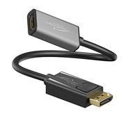KabelDirekt - Adaptador DisplayPort DP a HDMI - 0,15m